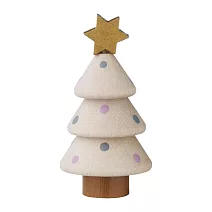 【日本Mark’s】Hracky掌上型聖誕木偶擺飾 ‧ 聖誕樹/木頭色