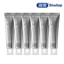 刷樂  科研白旗艦多效管理牙膏 120g x6入