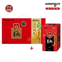 韓國熊津紅蔘飲禮盒(24入組) +韓國熊津紅蔘飲 8入组(口味任選)
