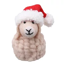 【日本Mark’s】Mocomoco Animal手工毛氈聖誕擺飾 ‧ 兔子/摩卡