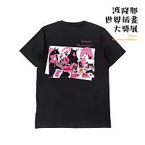 翡冷翠文創波隆那藝術T恤｜《一起說故事》 L 黑粉