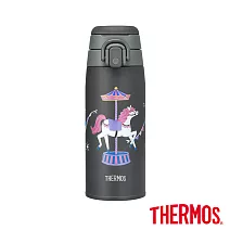 【THERMOS膳魔師】保溫瓶550ml(JOS-550HS-DGY)_馬年瓶