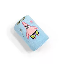 【SpongBob 海綿寶寶】無棉絮吸濕速乾大浴巾_單條 派大星(藍)
