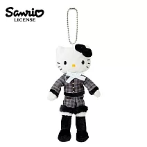 【日本正版授權】凱蒂貓 長腿系列 時尚換裝造型 玩偶吊飾 - C款