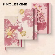 MOLESKINE 櫻花系列限量 禮盒筆記本/ L型/ 橫線