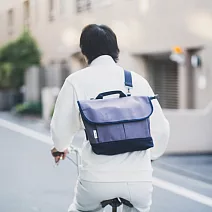 【一帆布包】帆布三用筆電郵差包(15吋筆電可) 深灰