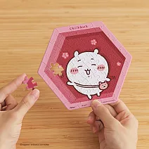 【Pintoo】吉伊卡哇系列 - 收藏櫃 - 吉伊卡哇公仔 - 六角壁磚拼圖56片