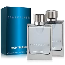 MONTBLANC 萬寶龍 星際旅者男性淡香水(75ml)X2入-專櫃公司貨