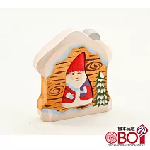 俄羅斯積木-淳木童話-立體拼圖系列- 在屋裡的聖誕老公公