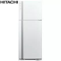 日立460公升變頻兩門冰箱RV469 典雅白(PWH)