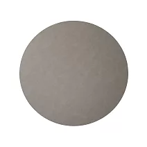 LIND DNA BULL 皮革地墊 （圓形、淺灰、小）