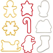 《tescoma》餅乾模9件 | 餅乾模 餅乾壓模 烘焙點心 - 聖誕