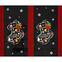 時尚壁貼 -QR219432-聖誕禮襪