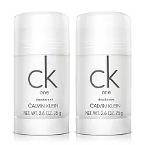 Calvin Klein 凱文克萊 CK one 中性體香膏(75g)X2入