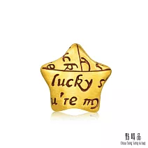 【點睛品】 Charme 幸運星 黃金串珠