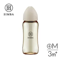 【小獅王辛巴】蘊蜜鉑金PPSU寬口防脹氣奶瓶360ml-全齡適用 杏茶