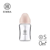 【小獅王辛巴】蘊蜜質金玻璃寬口防脹氣奶瓶180ml-新生專用 栗粉