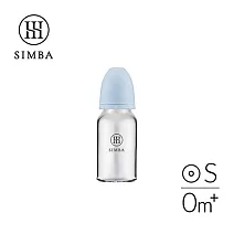 【小獅王辛巴】蘊蜜質金玻璃標準防脹氣奶瓶120ml-新生專用  晨藍