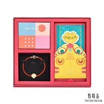 【點睛品】掌上明珠 黃金串珠彌月禮盒組