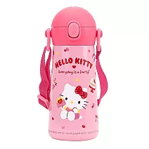 三麗鷗 凱蒂貓 不鏽鋼輕盈直飲水壺 460ml 保溫瓶 保溫杯 保冷  KITTY