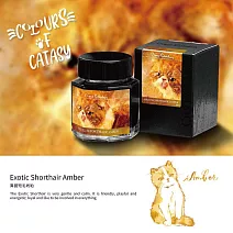 皮爾卡登 Pierre Cardin   貓咪閃粉系列墨水 - 異國短毛琥珀 30ML