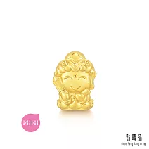 【點睛品】 Charme Mini  生肖本名佛 文殊菩薩 黃金串珠(兔)
