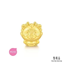 【點睛品】 Charme Mini 十二生肖-黃金串珠 龍