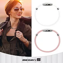 &MORE愛迪莫 X5 特仕版鈦鍺手環 (白鋼)- S 純黑