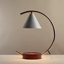 D&M 香氛蠟燭融蠟燈 月沐白