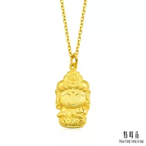 【點睛品】大勢至菩薩 黃金吊墜_計價黃金