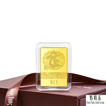 【點睛品】祥龍瑞氣 珍藏黃金金片_計價黃金(10克)