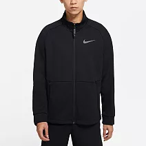 NIKE AS M THRMA SPHR LS FZ TOP 男立領外套-黑-DM5941010 2XL 黑色