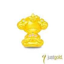 【Just Gold 鎮金店】女兒節系列 黃金串珠(Lala)