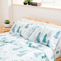 Moomin森林100%天絲雙人薄被套