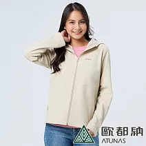 【ATUNAS 歐都納】女款SOFTSHELL潑水輕暖外套A8GA2328W/刷毛/保暖/防風/防潑水* S 米卡