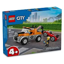 樂高LEGO 城市系列 - LT60435 拖吊車和跑車維修