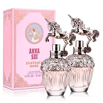 Anna Sui 安娜蘇 玫瑰花舞獨角獸女性淡香水(30ml)X2入