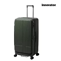 【Innovator】29吋 雙前開 剎車 拉鍊拉桿箱 森林卡其色