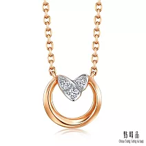 【點睛品】讓愛萌芽 18K金鑽石項鍊 47公分