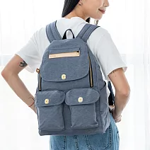 satana - Soldier 多功能拉鍊後背包【2.0改版款】 - 靜謐灰