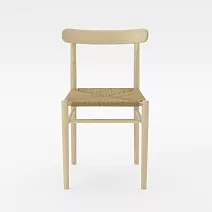 Maruni Lightwood 單椅 （楓木、紙繩編織座面）