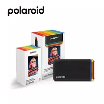 Polaroid 寶麗來 手機相片印表機EB版 2＂x3＂ 黑色 (內附40張相片紙) 黑色