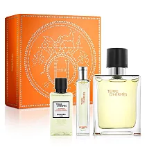 HERMES 愛馬仕 大地男性香氛禮盒(淡香水100ml+小香15ml+沐浴膠40ml)