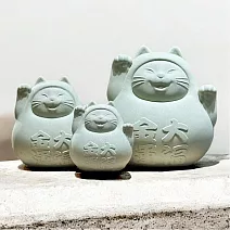 【一家祈福】圓滾滾幸運貓團圓版 (大中小三入)