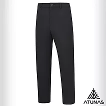 【ATUNAS 歐都納】男款石墨烯輕保暖長褲/大尺碼A1PA2505M- L 黑