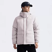 The North Face M PUFFY DOWN JACKET - AP 防潑水連帽 男羽絨外套-NF0A81SF1OA L 灰色