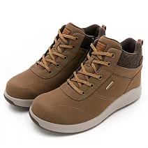MOONSTAR月星 雪地止滑防水鞋 JP24.5 褐灰