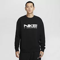 NIKE AS M NSW PREMIUM FLC GCEL 男 圓領套頭衫-IB5450010 XL 黑色