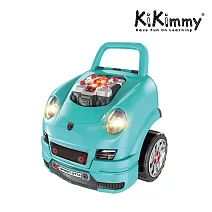 【Kikimmy】2IN1移動式拆裝模型工作車  蒂芬妮綠