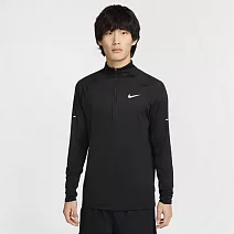 NIKE AS M NK DF STRIDE HZ MIDLAYER 男長袖上衣-HV2181010 L 黑色